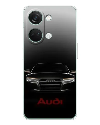 Чехол для Huawei Honor Play 10C с картинкой «Audi — градиентный контур» Чехол для Huawei Honor Play 10C с картинкой «Audi — градиентный контур»