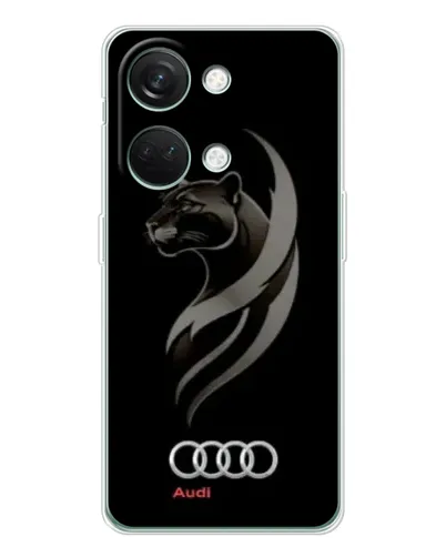 Чехол для Huawei Honor Play 10C с картинкой «Графика — пантера и Audi» Чехол для Huawei Honor Play 10C с картинкой «Графика — пантера и Audi»