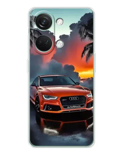 Чехол для Huawei Honor Play 10C с картинкой «Audi — закат» Чехол для Huawei Honor Play 10C с картинкой «Audi — закат»