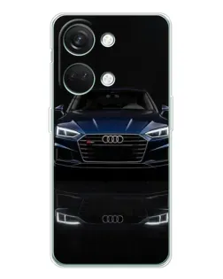 Чехол для Huawei Honor Play 10C с картинкой «Audi — ночное отражение»
