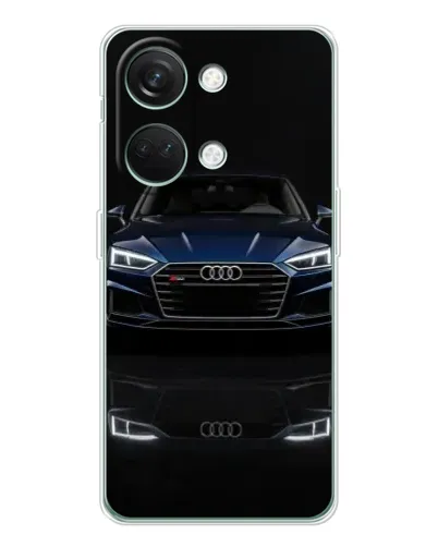 Чехол для Huawei Honor Play 10C с картинкой «Audi — ночное отражение» Чехол для Huawei Honor Play 10C с картинкой «Audi — ночное отражение»