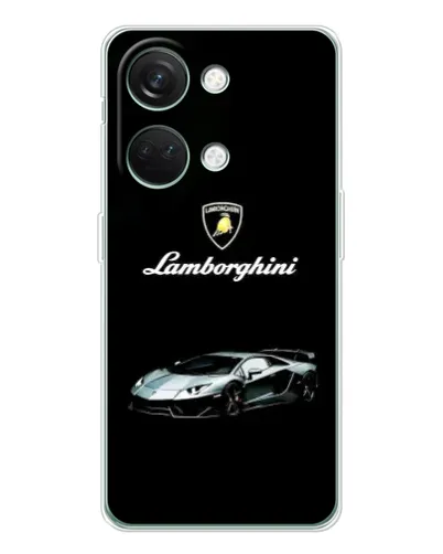 Чехол для Huawei Honor Play 10C с картинкой «Логотип Lamborghini классика»