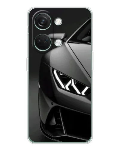 Чехол для Huawei Honor Play 10C с картинкой «Lamborghini фары детализация»
