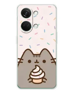 Чехол для Huawei Honor Play 10C с картинкой «Пушин с кексом»