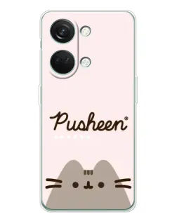 Чехол для Huawei Honor Play 10C с картинкой «Pusheen логотип»