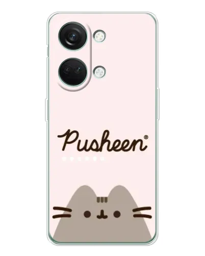 Чехол для Huawei Honor Play 10C с картинкой «Pusheen логотип»