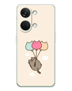 Чехол для Huawei Honor Play 10C с картинкой «Пушин на шариках»