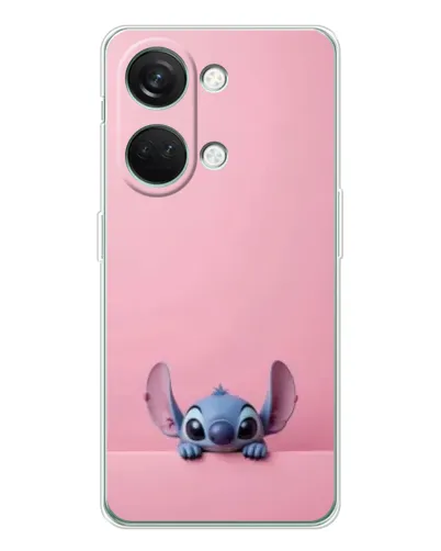 Чехол для Huawei Honor Play 10C с картинкой «Stitch выглядывает»