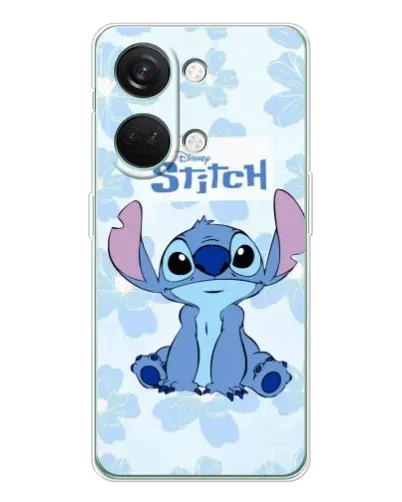 Чехол для Huawei Honor Play 10C с картинкой «Stitch среди цветов»