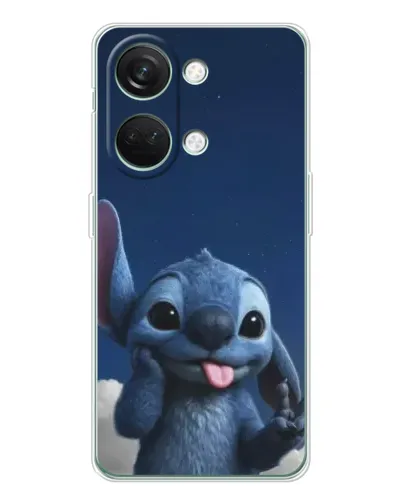 Чехол для Huawei Honor Play 10C с картинкой «Стич в облаках»