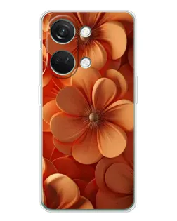 Чехол для Huawei Honor Play 10C с картинкой «Оранжевый макро цветок» Чехол для Huawei Honor Play 10C с картинкой «Оранжевый макро цветок»