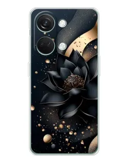 Чехол для Huawei Honor Play 10C с картинкой «Черный лотос» Чехол для Huawei Honor Play 10C с картинкой «Черный лотос»
