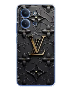 Чехол для Huawei Honor Play 11 Plus с картинкой «Кожаная текстура LV»