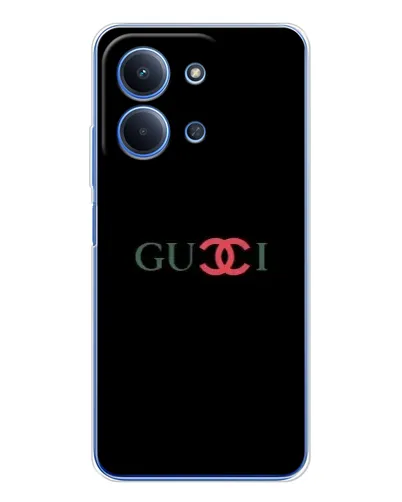 Чехол для Huawei Honor Play 11 Plus с картинкой «Gucci — красный градиент»