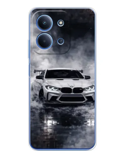 Чехол для Huawei Honor Play 11 Plus с картинкой «BMW сквозь туман»