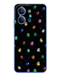 Чехол для Huawei Honor Play 11 Plus с картинкой «Экипаж Among Us»
