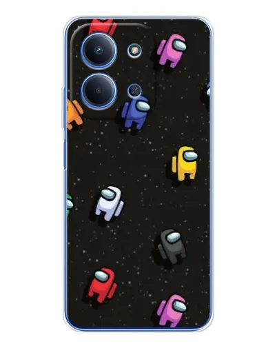 Чехол для Huawei Honor Play 11 Plus с картинкой «Космический паттерн Among Us» Чехол для Huawei Honor Play 11 Plus с картинкой «Космический паттерн Among Us»