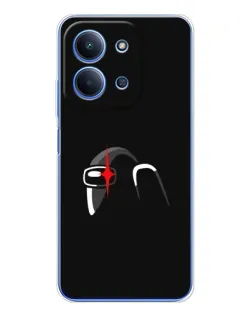 Чехол для Huawei Honor Play 11 Plus с картинкой «Among Us шлем»