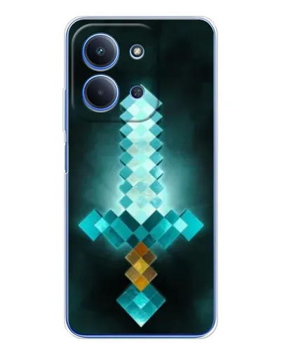 Чохол для Huawei Honor Play 11 Plus з картинкою «Алмазний меч неон» Чохол для Huawei Honor Play 11 Plus з картинкою «Алмазний меч неон»