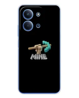 Чехол для Huawei Honor Play 11 Plus с картинкой «Алмазная кирка»