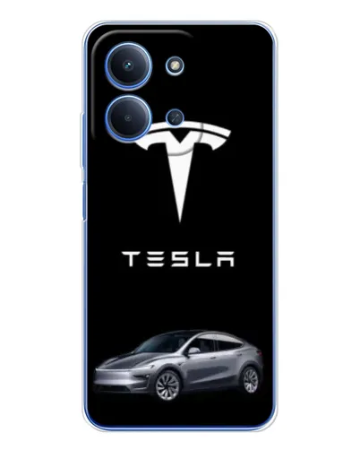 Чехол для Huawei Honor Play 11 Plus с картинкой «Tesla Model Y»
