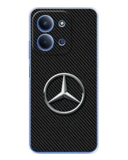 Чехол для Huawei Honor Play 11 Plus с картинкой «Карбоновый Mercedes стиль»