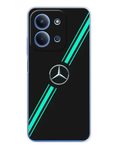 Чехол для Huawei Honor Play 11 Plus с картинкой «Спортивные линии Mercedes» Чехол для Huawei Honor Play 11 Plus с картинкой «Спортивные линии Mercedes»