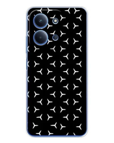 Чехол для Huawei Honor Play 11 Plus с картинкой «Mercedes паттерн звезд» Чехол для Huawei Honor Play 11 Plus с картинкой «Mercedes паттерн звезд»