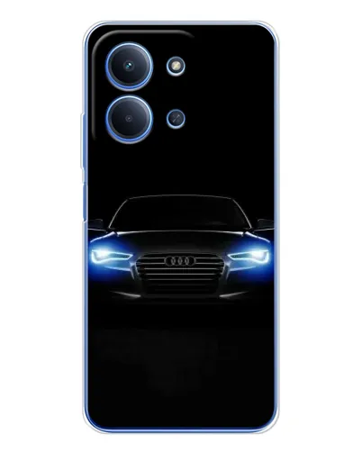 Чехол для Huawei Honor Play 11 Plus с картинкой «Audi в неоне»