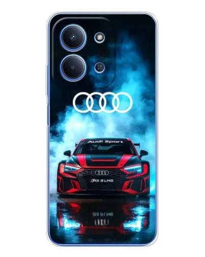 Чехол для Huawei Honor Play 11 Plus с картинкой «Audi Sport — неон»