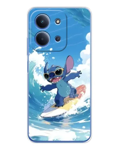 Чехол для Huawei Honor Play 11 Plus с картинкой «Стич на волне»