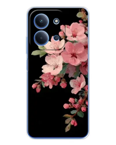 Чехол для Huawei Honor Play 11 Plus с картинкой «Розовая ветка сакуры»
