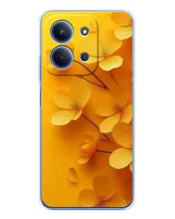 Чохол для Huawei Honor Play 11 Plus з картинкою «Золоті пелюстки» Чохол для Huawei Honor Play 11 Plus з картинкою «Золоті пелюстки»