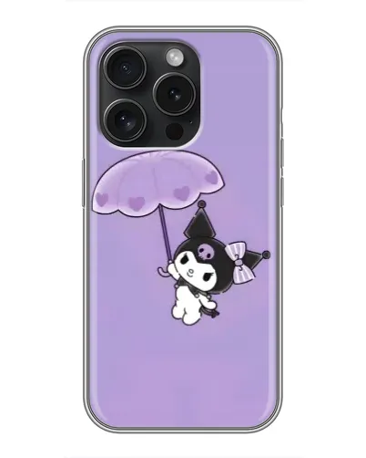 Чехол для Huawei Honor Play 60 Plus с картинкой «Kuromi с зонтиком»