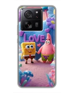 Чехол для Huawei Honor Play 60A с картинкой «Губка Боб Патрик»