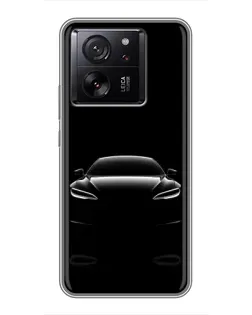 Чехол для Huawei Honor Play 60A с картинкой «Силуэт Tesla Night»