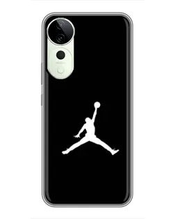 Чохол для Huawei Honor Play 70 Plus з картинкою «Jordan Silhouette»
