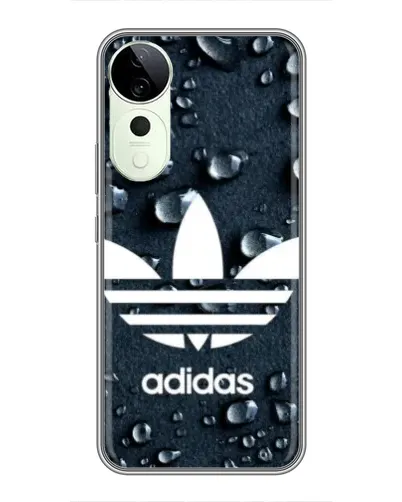 Чехол для Huawei Honor Play 70 Plus с картинкой «Adidas Trefoil Blue»