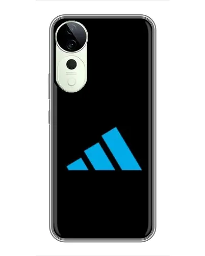 Чехол для Huawei Honor Play 70 Plus с картинкой «Adidas Cyan Logo»