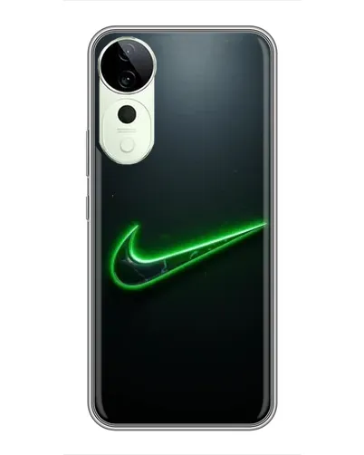 Чехол для Huawei Honor Play 70 Plus с картинкой «Неоновый контур Nike» Чехол для Huawei Honor Play 70 Plus с картинкой «Неоновый контур Nike»