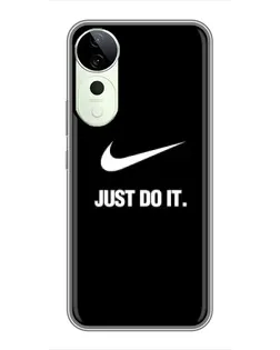 Чехол для Huawei Honor Play 70 Plus с картинкой «Классический принт Nike»