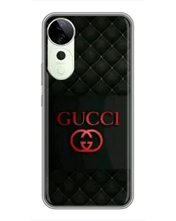 Чохол для Huawei Honor Play 70 Plus з картинкою «Gucci — стьобаний чорний»