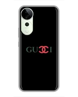 Чохол для Huawei Honor Play 70 Plus з картинкою «Gucci — червоний градієнт»
