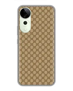 Чохол для Huawei Honor Play 70 Plus з картинкою «Gucci — класичний беж»
