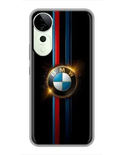 Чехол для Huawei Honor Play 70 Plus с картинкой «BMW M-Power неон»