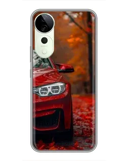Чехол для Huawei Honor Play 70 Plus с картинкой «Осенняя BMW M4»