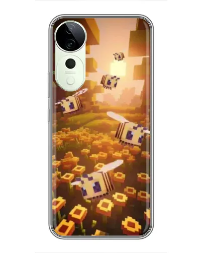 Чехол для Huawei Honor Play 70 Plus с картинкой «Поле подсолнухов»