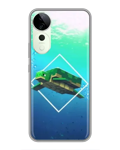 Чехол для Huawei Honor Play 70 Plus с картинкой «Черепаха Minecraft» Чехол для Huawei Honor Play 70 Plus с картинкой «Черепаха Minecraft»
