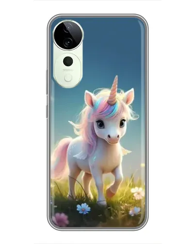 Чохол для Huawei Honor Play 70 Plus з картинкою «Єдиноріг на галявині» Чохол для Huawei Honor Play 70 Plus з картинкою «Єдиноріг на галявині»