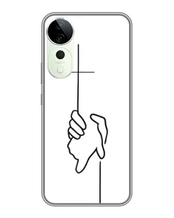 Чохол для Huawei Honor Play 70 Plus з картинкою «Рука тримає»